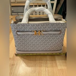 Michael Kors Reed small satchel purse NWT